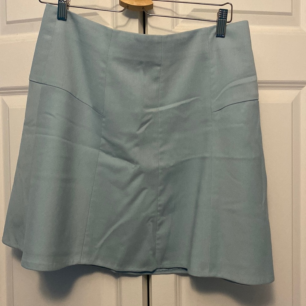 Loft Sky Blue Skirt size 8